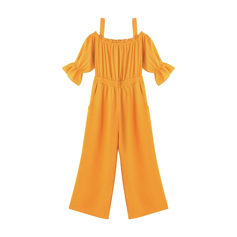 Women's Clothing 2019 Summer New Sexy Bohemian Style Spaghetti Strap Helf Sleeve High Waist Sling Long Beach Wide Leg Jumpsuit Women's Clothing 2019 Summer New Sexy Bohemian Style Spaghetti Strap Helf Sleeve High Waist Sling Long Beach Wide Leg Jumpsuit
