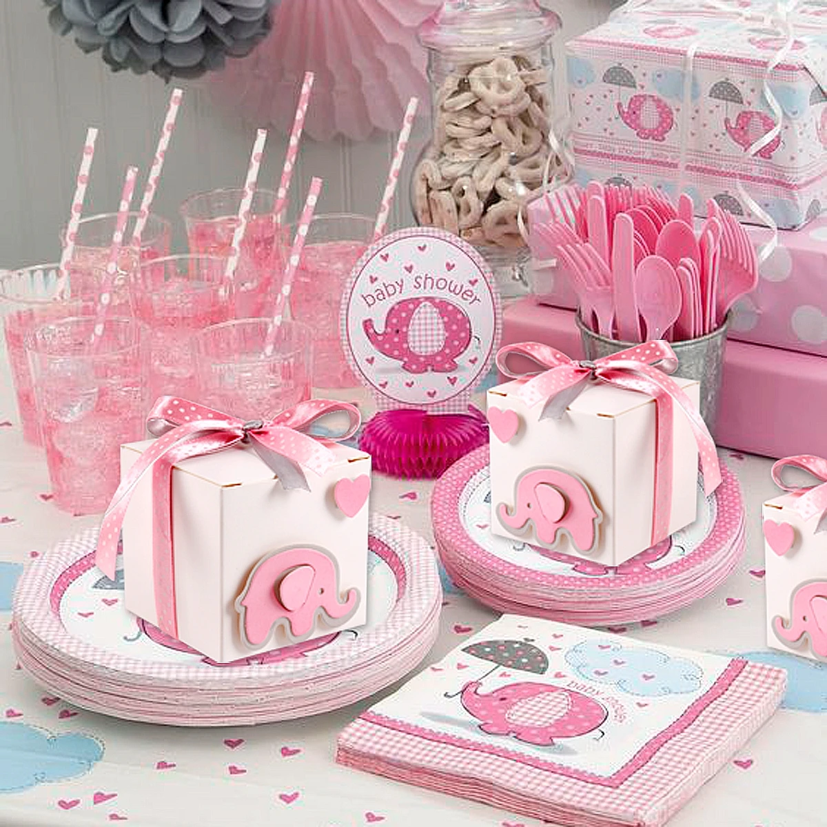 Elephant Decorations Baby Shower Candy Box Elephant Decorations Party Happy Birthday Party Decorations Kids Birthday Party Decor