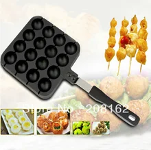 Octopus Pille Grill Pfanne wachteleier Backformen Gaskessel Snack Backformen Mit Stahl Zeichen Küchenhelfer
