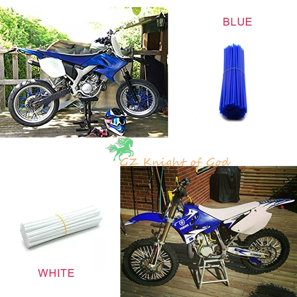 Чехлы для спиц мотоциклов обод обода колеса кожухи KAWASAKI CRF YZF r3 KX RMZ WR250 MX