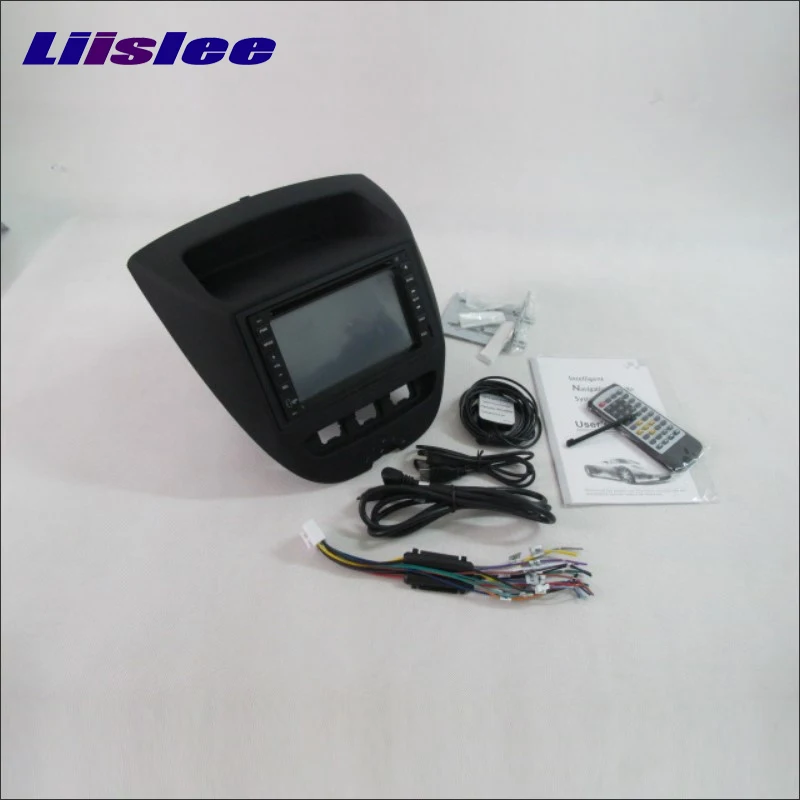 Sale Liislee For Peugeot 107 2005~2013 Radio CD DVD Stereo Player GPS Navi Navigation System Double Din Car Audio Installation Set 3