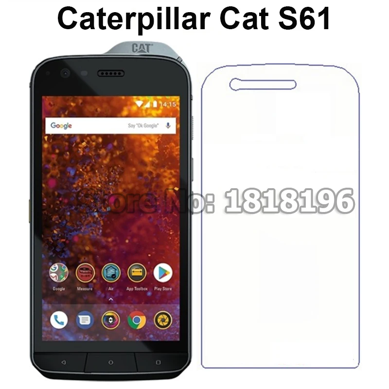 

Tempered Glass film For CAT S61 Screen Protector 9H Toughened Protective Mobile Phone Film for Caterpillar CAT S61 Case Glass