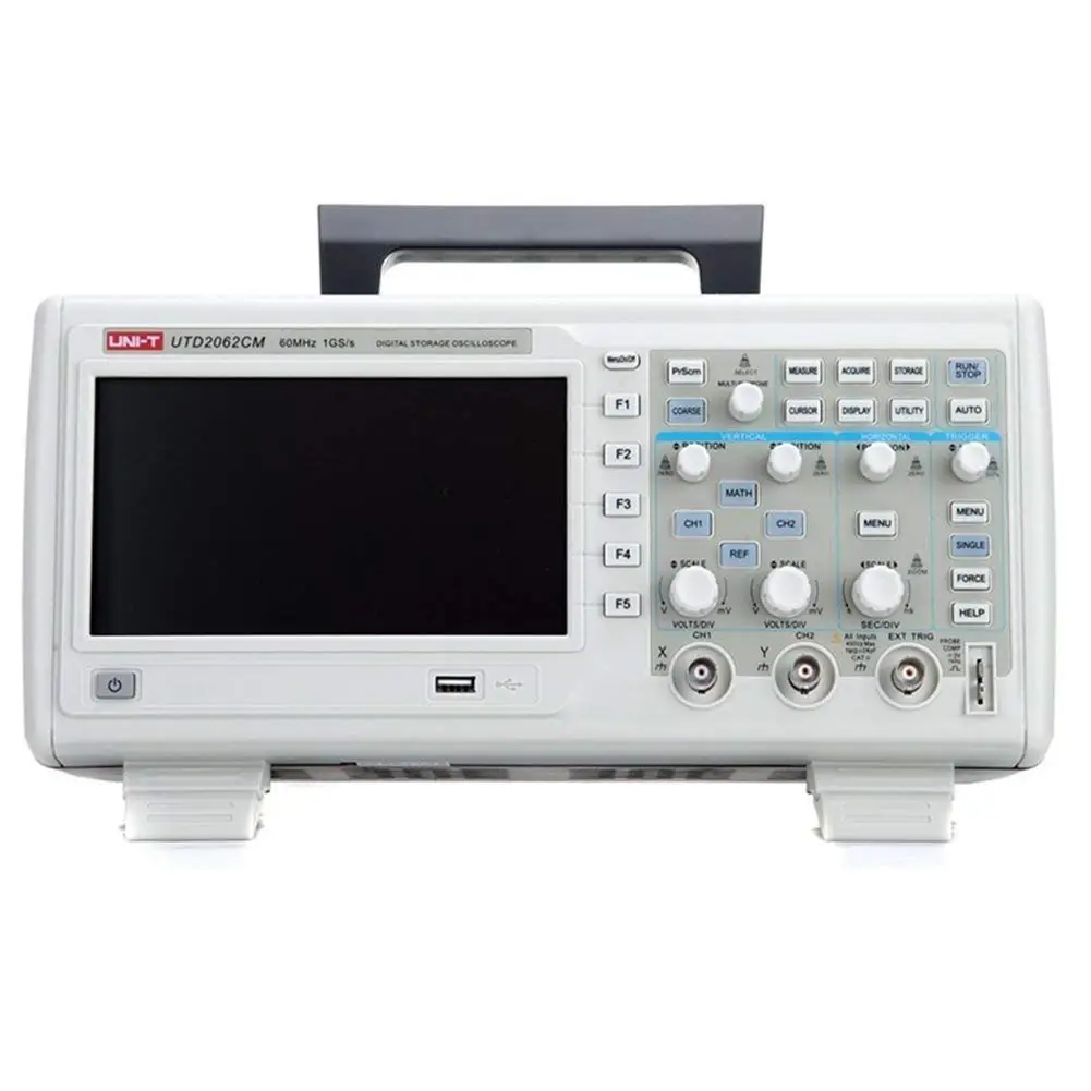 UNI-T UTD2062CM цифровое хранилище 60MHz 2CH 1GS/s 100-240VAC 45-440Hz | Инструменты
