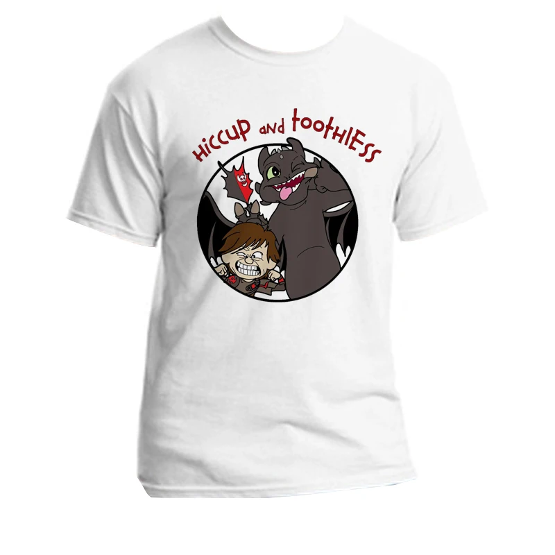 

Tee Shirt Mens 2019 New Tee Shirts How To Train Your Dragon Want To Believe T-shirt Men's Leisure T-shirt Clothes Cotton MJ