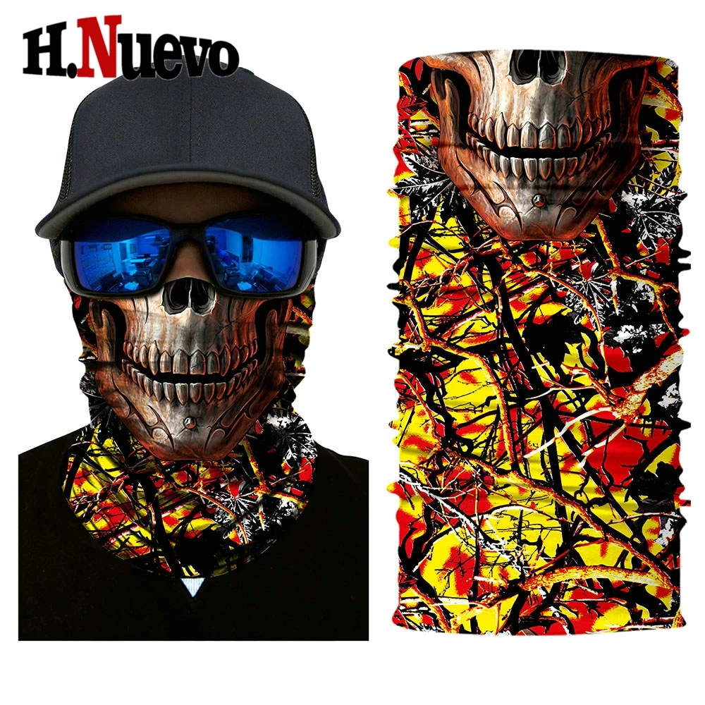 HR040323 for motorcycle skull face mask balaclava winter biker masque bandana