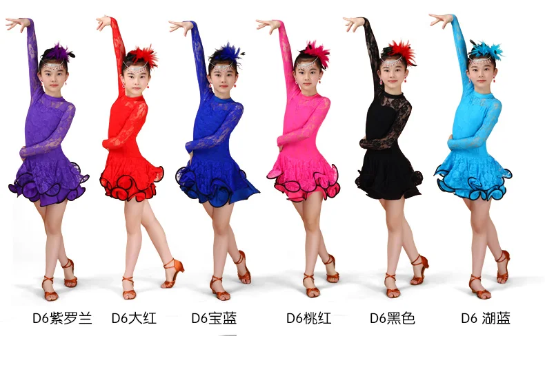 Latin dance dress-15