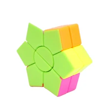 2x2x2 странные острые разноцветный волшебный куб цветок острые скорости твист тест-головоломка куб обучающий игрушка для magico Cubo