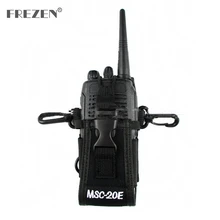 Walkie-talkie Portable, housse en Nylon, support mains libres pour Baofeng TYT Motorola GP338 GP328 Icom