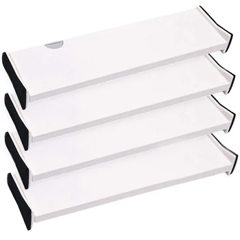 

4-Drawer Storage Box and Divider, Organizing Silverware and Cutlery in the Home Kitchen, Clothes Divider in the Bedroom Dresse