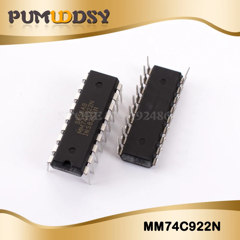 5PCS IC MM74C922N MM74C922 DIP-18 FSC ENCODER 16-KEY