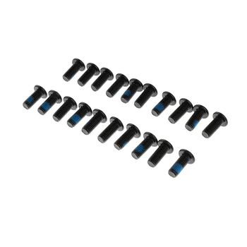

20 Pieces M5x10mm Steel Bicycle Disc Brake Rotor Bolts Bike Disk Rotor Screws