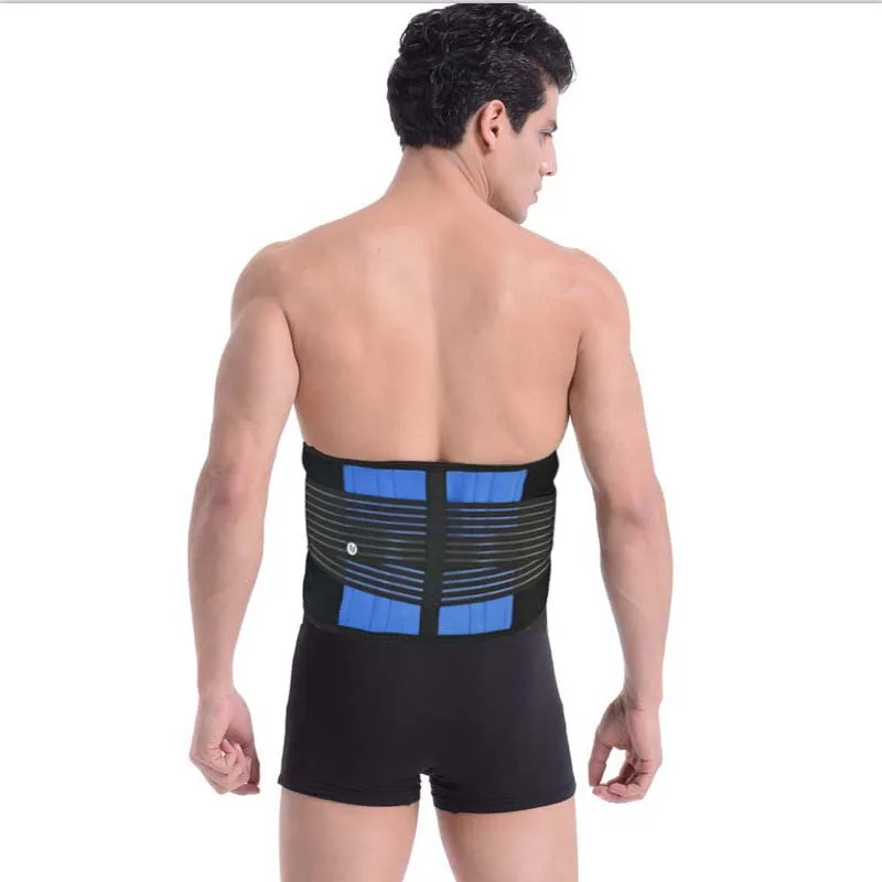 Men's Waist Support Belt Back Brace Back Belt Men Elastic Bandage