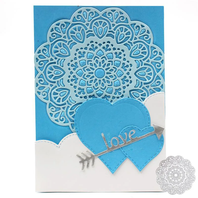 

Flourish Doily Cover Up Cutting Dies Stencils for DIY Scrapbooking/photo album Decorative Embossing DIY Paper Cards