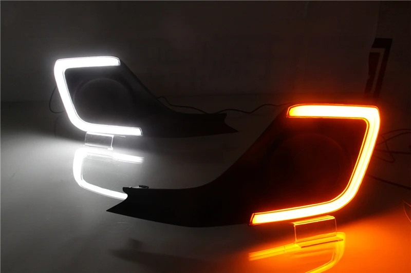 Автомобильный мигающий светодиодный фонарь 2 шт. для Suzuki Swift 2017 2018 2019 DRL дневные