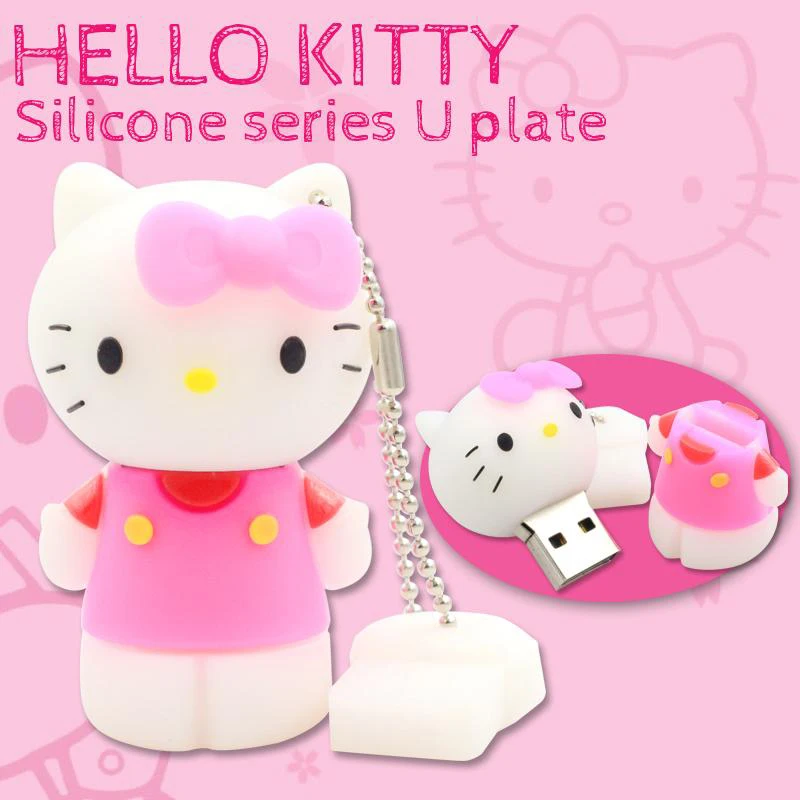 

Hello Kitty USB Flash Drive Cartoon Animal USB Key Flash Pen Drive Cute Gift USB 2.0 Flash Memory Stick 64GB 32GB 16GB 8GB 4GB