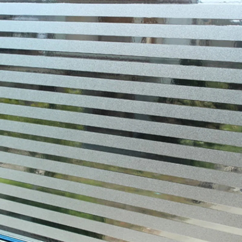

Glass window sticker heat insulation in the summer heat preservation in the winter frosted wide stripes white stripe