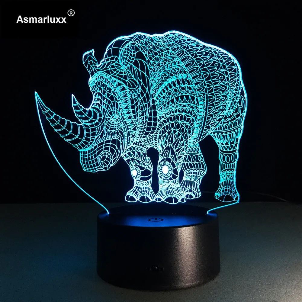 Asmarluxx 3d led lamp1252