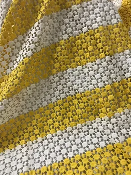 

JIANXI.C-6652 embroidered tulle Fabric nigerian french net lace fabric Latest cord lace fabric