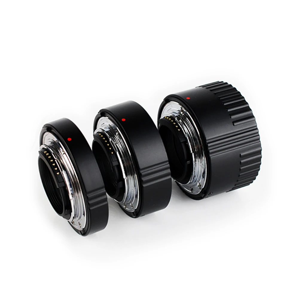 

C001 Metal Auto Focus AF Macro Extension Tube Set 12mm 20mm 36mm for Nikon N/AF Camera Lens D60 D90 D3000 D3100 D3200 D5000D5100