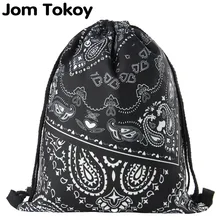 Новинка, женская мужская сумка на шнурке, рюкзак с принтом, модная сумка на плечо, повседневные школьные сумки, мужские рюкзаки, граффити, унисекс