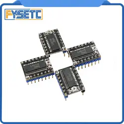 3D-принтеры Запчасти 10 шт./лот LV8729 Драйвер шагового двигателя 4 слоя PCB бесшумный драйвер модуль совместим с Lerdge