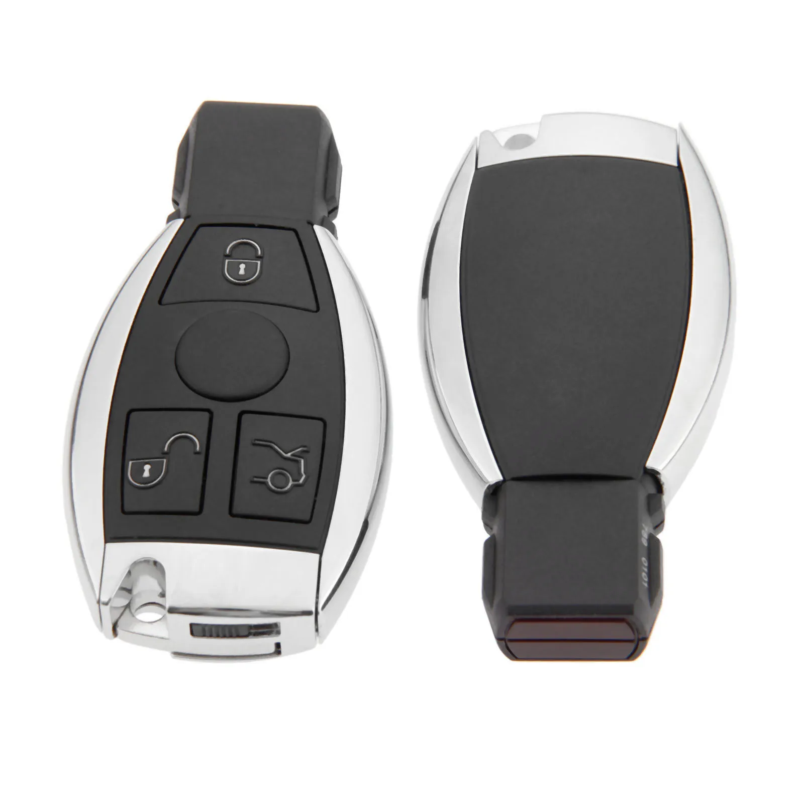 Smart Remote Замена ключа 3 кнопки 433 МГц BGA чип лезвие для 2000- Mercedes-Benz A E S G CLK, SLK ML классы