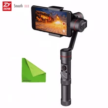 Zhiyun Smooth III Smooth3 3 Axis Handheld Gimbal Camera Mount for Smartphones For iPhone 7 6 Plus 6 5S 5C Samsung S 6 5 4 3 Gift