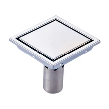 304 Stainless Steel Drain Floor Strainer 11X11Cm Square Invisible Bathroom Floor Drain Waste Grate brushed Deodorization 304 Stainless Steel Drain Floor Strainer 11X11Cm Square Invisible Bathroom Floor Drain Waste Grate brushed Deodorization