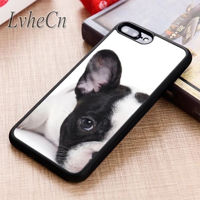 

LvheCn French Bulldog phone Case cover For iPhone 6 6S 7 8 X XR XS max 5 5S SE Samsung Galaxy S5 S6 S7 edge S8 S9 Plus