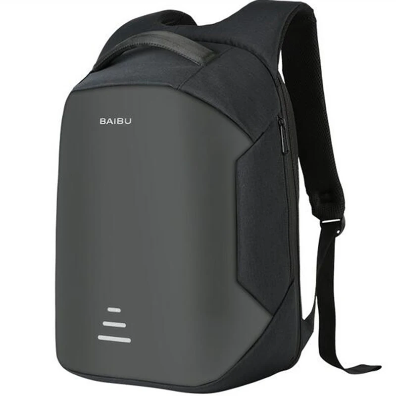 

JIULIN New men 15.6 Laptop Backpack Anti Theft Backpack Usb Charging Women School Notebook Bag Oxford Waterproof Travel Backpack