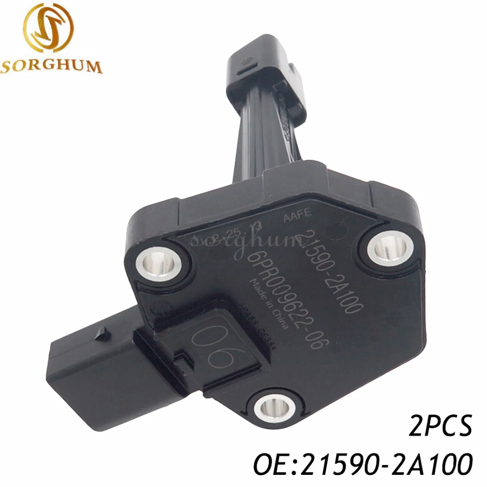 

2PCS Engine Oil Level Sensor OEM 21590-2A100 215902A100 6PR009622-06 For Hyundai i40 i30 Santa FE IX35 IX55 2009-2012