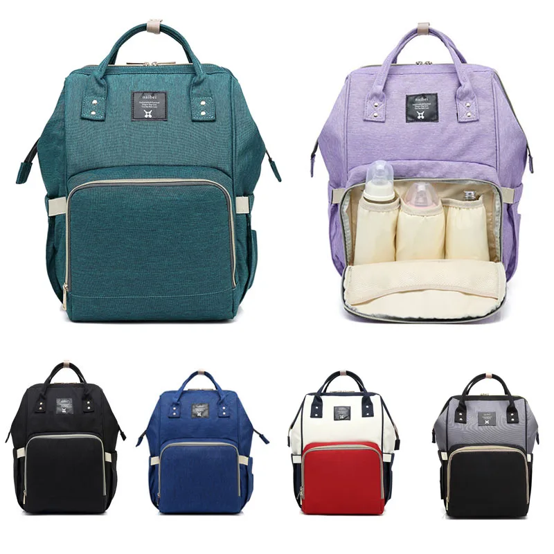 

Fashion Mummy Travel Bag Maternity Nappy Bag Large Capacity Waterproof Baby Bag Insulation Stroller Nursing Diaper Anti Theft