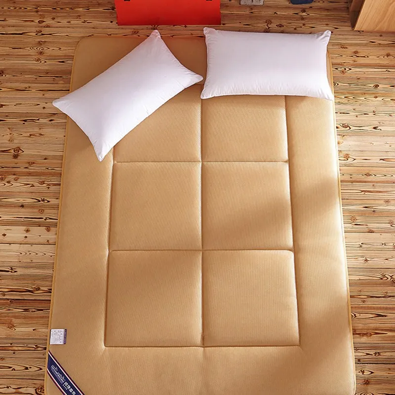 Sleeping Rug Tatami Mattress Pad Folded Floor Carpet 4CM Thickness Lazy Bed Mats Double Cushion for Bedroom and Office Sleeping Rug Tatami Mattress Pad Folded Floor Carpet 4CM Thickness Lazy Bed Mats Double Cushion for Bedroom and Office