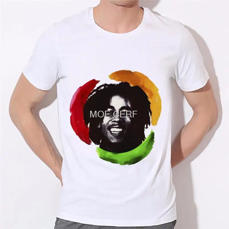 

Summer New Model Bob Marley do the dub jamaican reggae fashion slim t shirt breaking bad t shirt vintage singer art Tops 14-21#