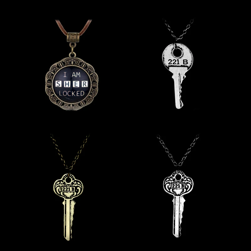 New Necklaces Pendants For Men Women Drama Movie Detective