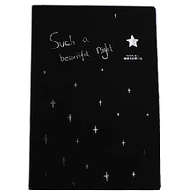 Дневник для рисования, граффити, мягкая обложка, черная бумага, блокнот для рисования, офисные школьные принадлежности, подарок, 32K