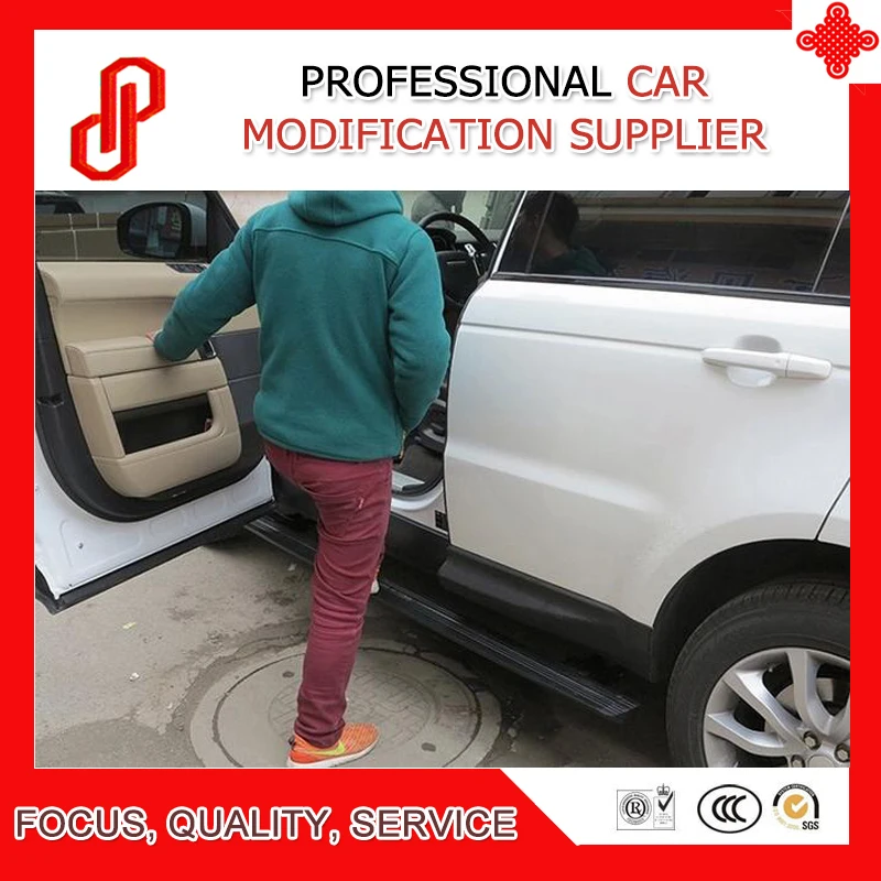 

Automatic scaling high quality aluminium alloy Electric pedal side step running board for evoque