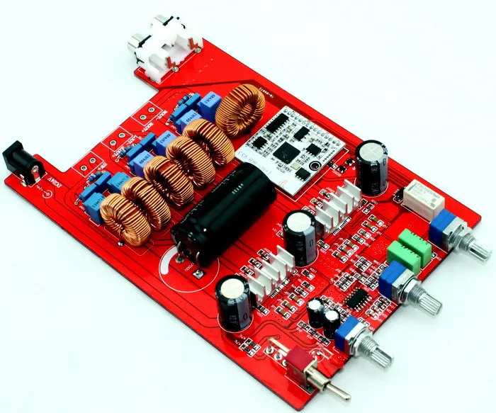

Assembled TPA3116 2.1 Bluetooth amplifier board (100W +50 * 2)