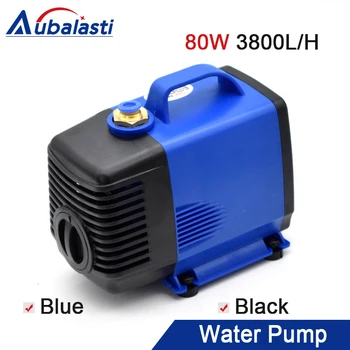 

Aubalasti Multi-Function Submersible Water Pump 80W 3.5m 3800L/H 220Vac for CNC Router 2.2kw and 1.5kw spindle motor
