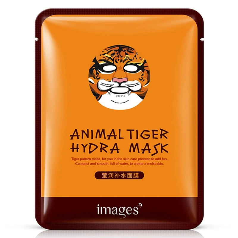 1 pcs Skin Care Sheep/Panda/Dog/Tiger Facial Mask Moisturizing Cute