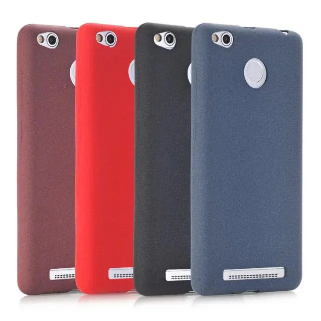 Оригинальный Coque для Xiaomi Redmi 3 S mobile 5 &quotЧехол \ Матовый ТПУ мягкий чехол 360 полная