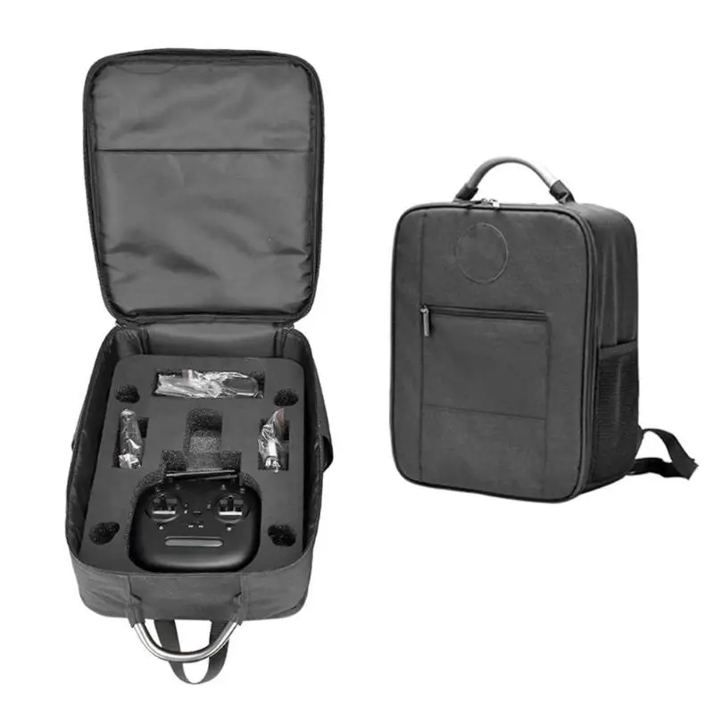 

Water-Resistant Storage Bag Backpack Shoulder Bag Pouch for MJX Bugs B5W Drone Waterproof Bilayer Design of Inner Gallbladder