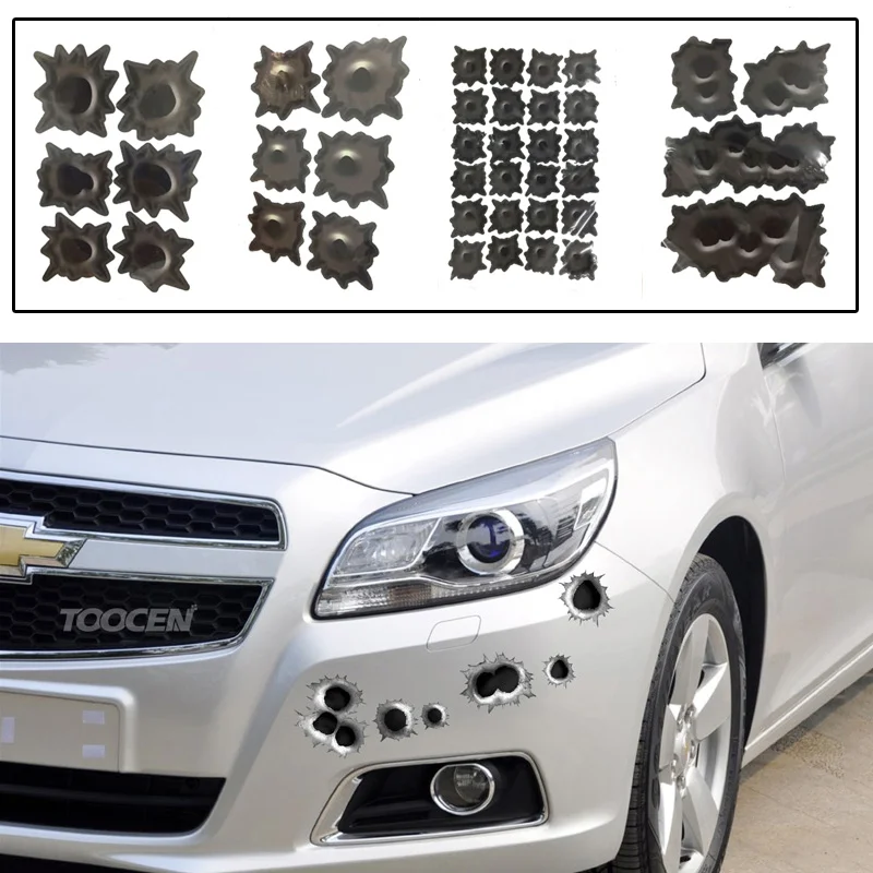

Waterproof Prevent Bask In Simulate Scratch Stickers Stickers Small Funny Joke Decal Stickers for Car Motorcycle Boat