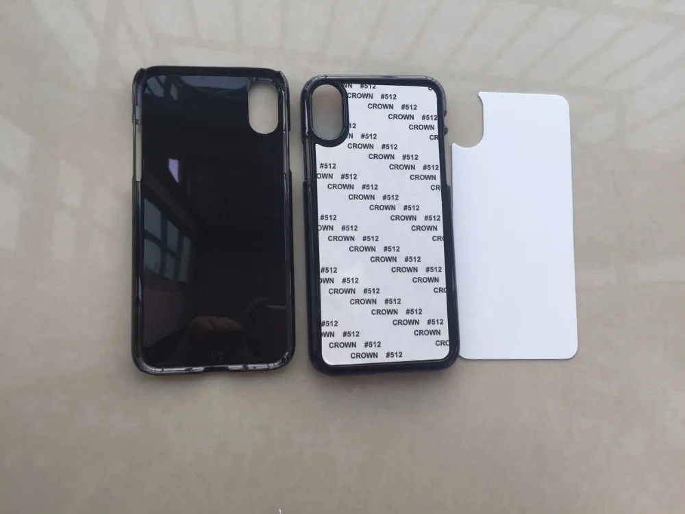 Сублимационная печать 2D для чехлов iphone X термопресс с металлической пластиной iX