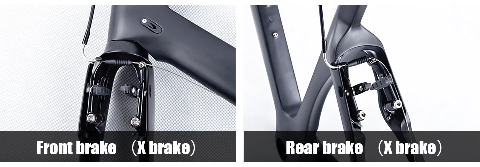 Discount China X brake PF30 BB Aero black Carbon Fiber Road Bike Frame XXS/XS/S/M/L with Brake calipers free for you 9 Discount China X brake PF30 BB Aero black Carbon Fiber Road Bike Frame XXS/XS/S/M/L with Brake calipers free for you 9