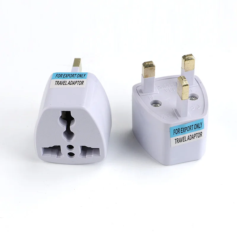 

Wall Plug Socket Universal UK US to EU transform Europe Power Adapter Converter Practical Travel Charger 2 Round Socket Pin DA
