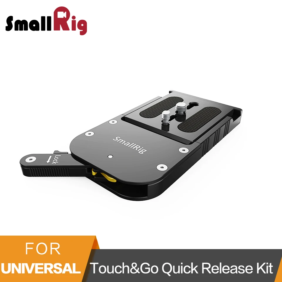 Best SmallRig Touch and Go Quick Release Kit For Sachtler 16 O #039;Connor Euro 80mm Ronford Baker RBQ 80mm 2128