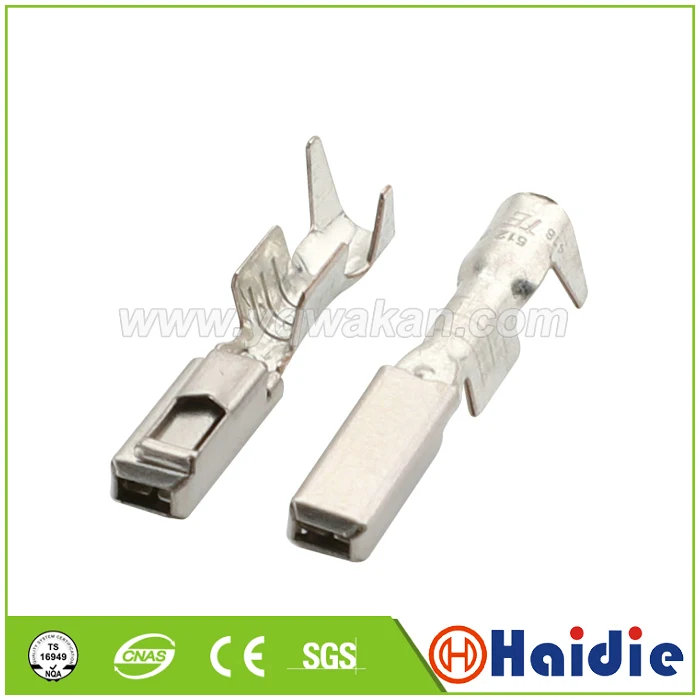 

Free shipping 50pcs auto wire terminal for elcetric connector, crimp loose pins loose terminals DJ627-2.2A