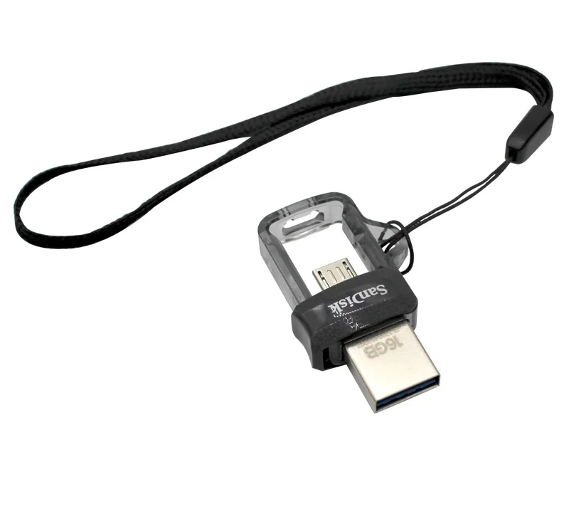 Флеш-накопитель SanDisk OTG USB DD3 128 Гб 64 Гб Флешка 256 ГБ 32 ГБ 16 ГБ Micro USB 3,0 U диск Макс 150 МБ/с./с карта памяти