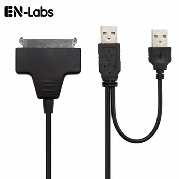 

En-Labs USB 2.0 to 2.5 Sata Converter Adapter Cable for SSD/HDD,Sata to USB 2.0 480Mbps,w/Reserved USB Power